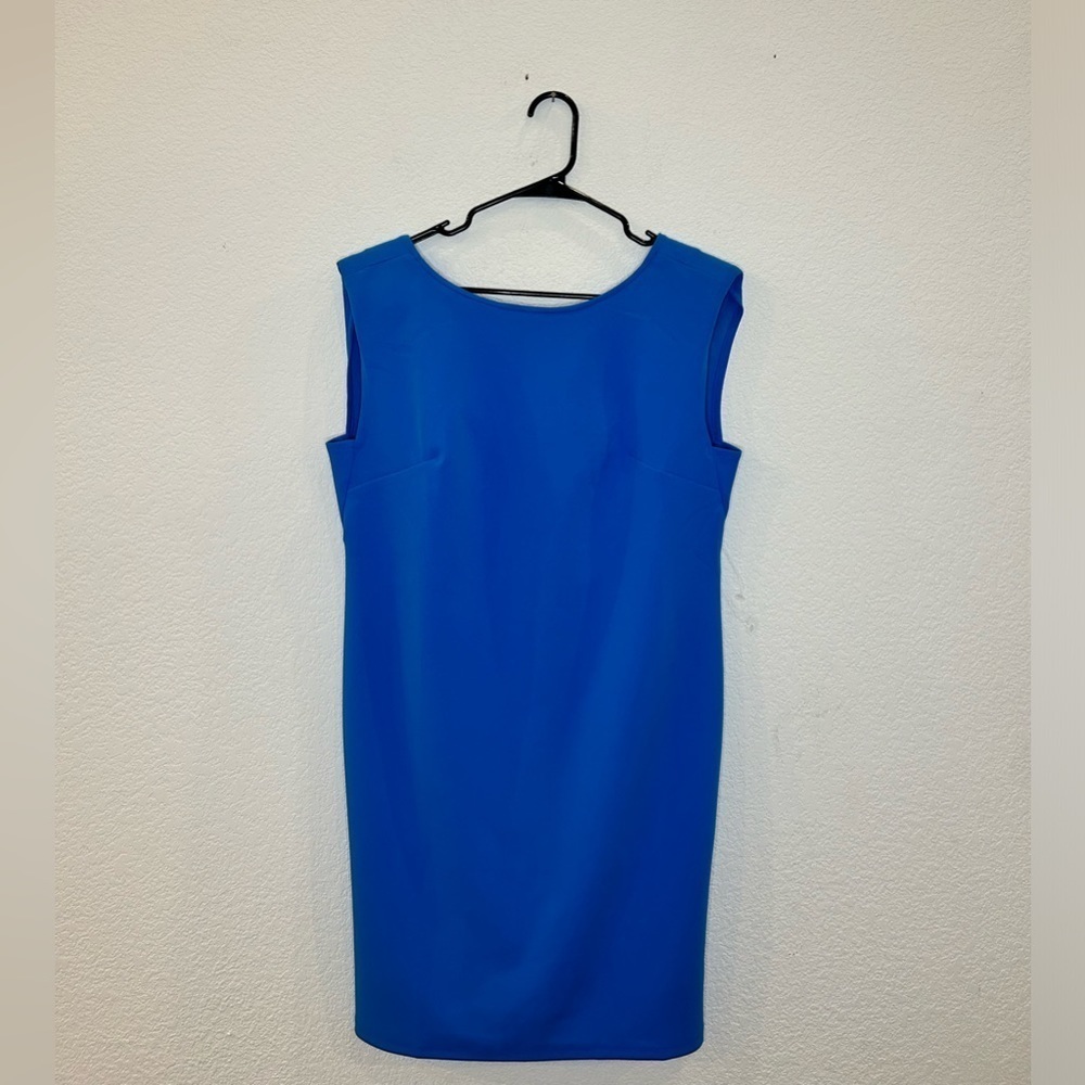 Donna Karan Blue Mini Dress